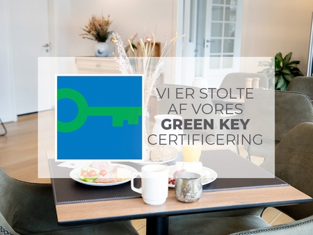 Hotel Vildbjerg er Green Key Certificeret (Turismens internationale miljømærke)